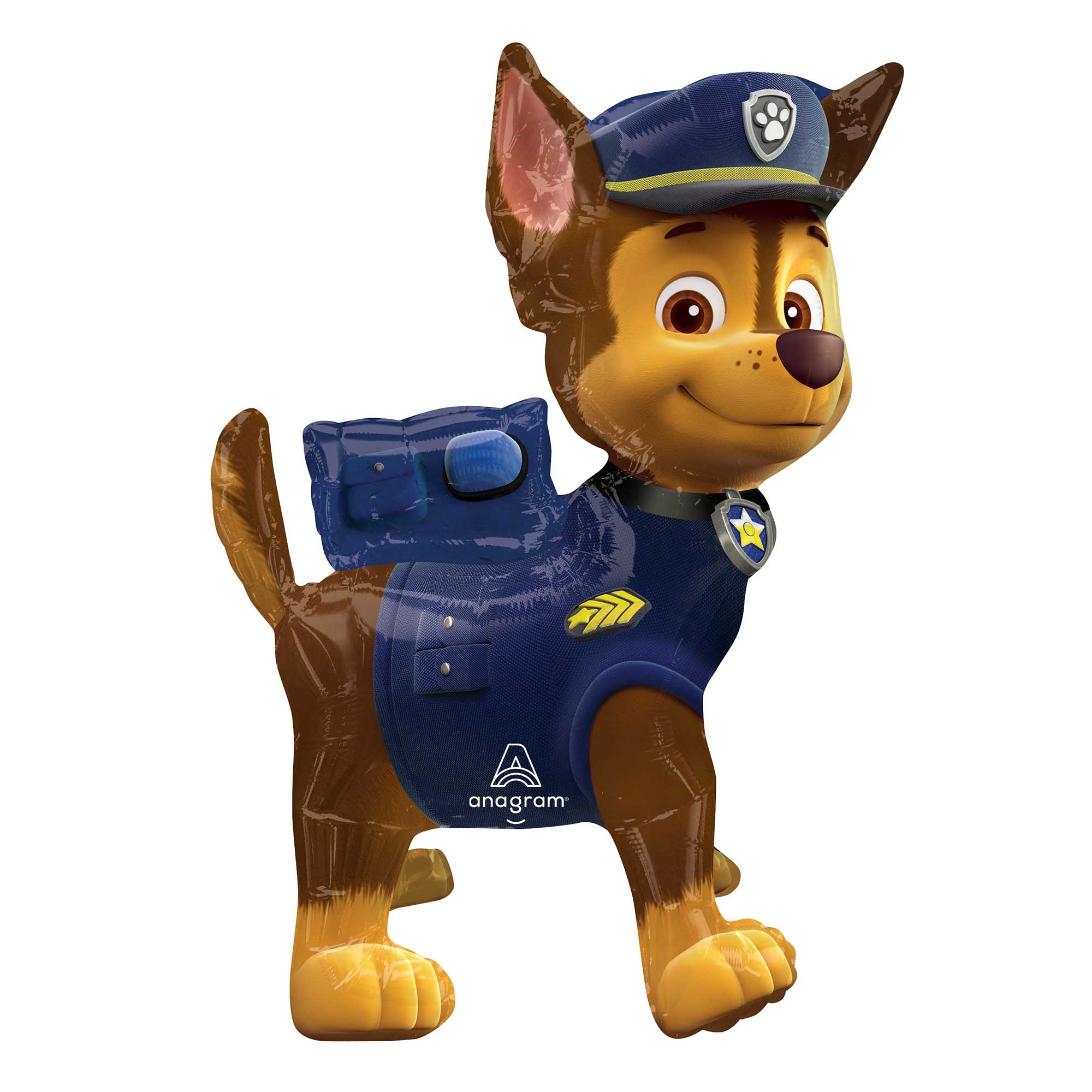 Paw Patrol Chase 43cm x 60cm Foil Balloon Each