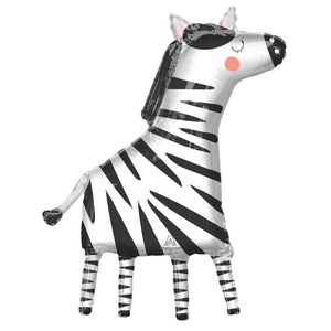 Get Wild Zebra Supershape 60cm x 91cm Each