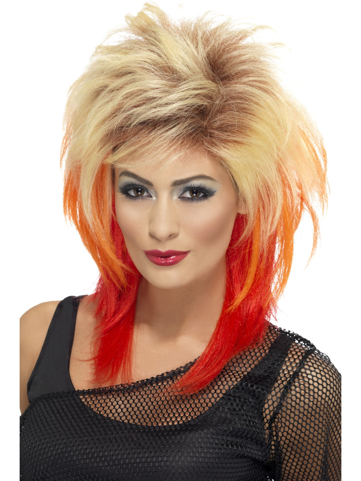 Blonde 80s Mullet Wig - Party Savers