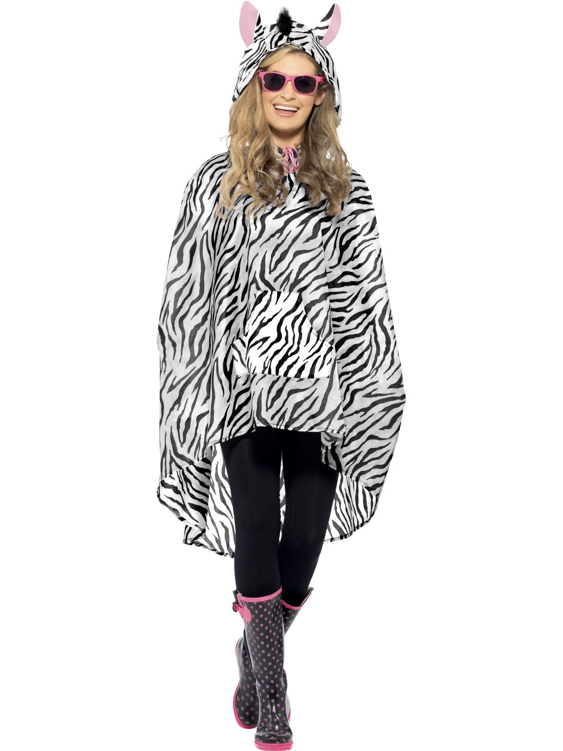 Zebra Party Poncho - Party Savers