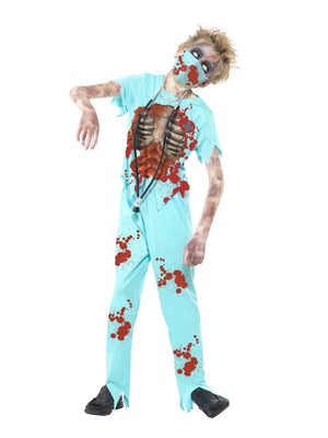 Boys Costume - Zombie Surgeon - Party Savers