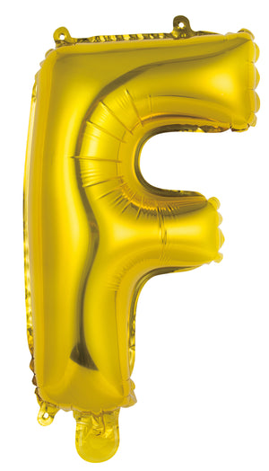 Letter A Gold Foil Balloon 35cm - Party Savers