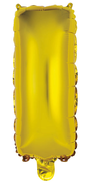 Letter A Gold Foil Balloon 35cm - Party Savers
