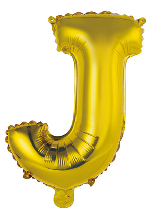Letter A Gold Foil Balloon 35cm - Party Savers