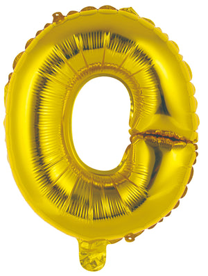 Letter A Gold Foil Balloon 35cm - Party Savers