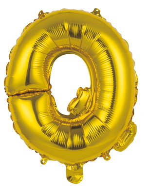 Letter A Gold Foil Balloon 35cm - Party Savers
