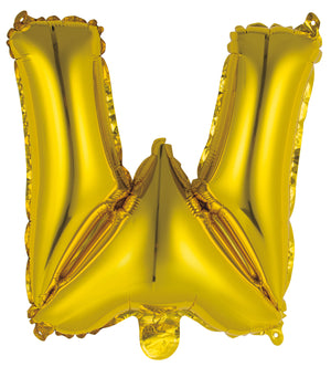 Letter A Gold Foil Balloon 35cm - Party Savers