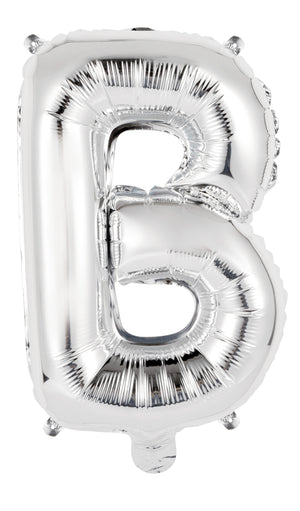 Letter A Silver Foil Balloon 35cm - Party Savers