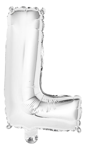 Letter A Silver Foil Balloon 35cm - Party Savers