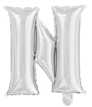 Letter Y Silver Foil Balloon 35cm - Party Savers