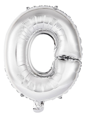 Letter A Silver Foil Balloon 35cm - Party Savers