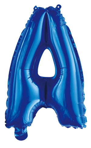 Letter H Royal Blue Foil Balloon 35cm - Party Savers