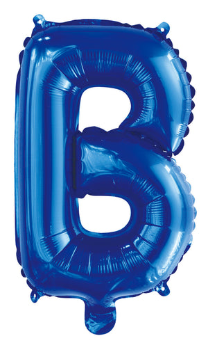 Letter A Royal Blue Foil Balloon 35cm - Party Savers