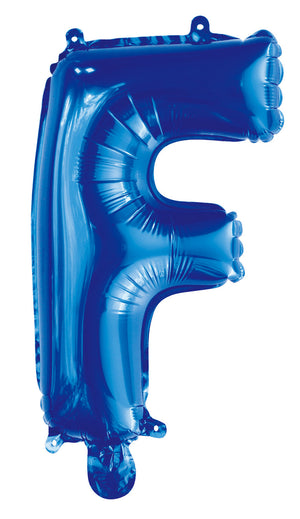 Letter H Royal Blue Foil Balloon 35cm - Party Savers