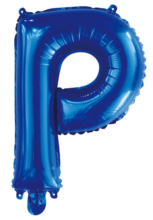 Letter A Royal Blue Foil Balloon 35cm - Party Savers