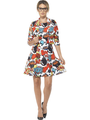 Womens Costume - Comic Strip Suit - Party Savers