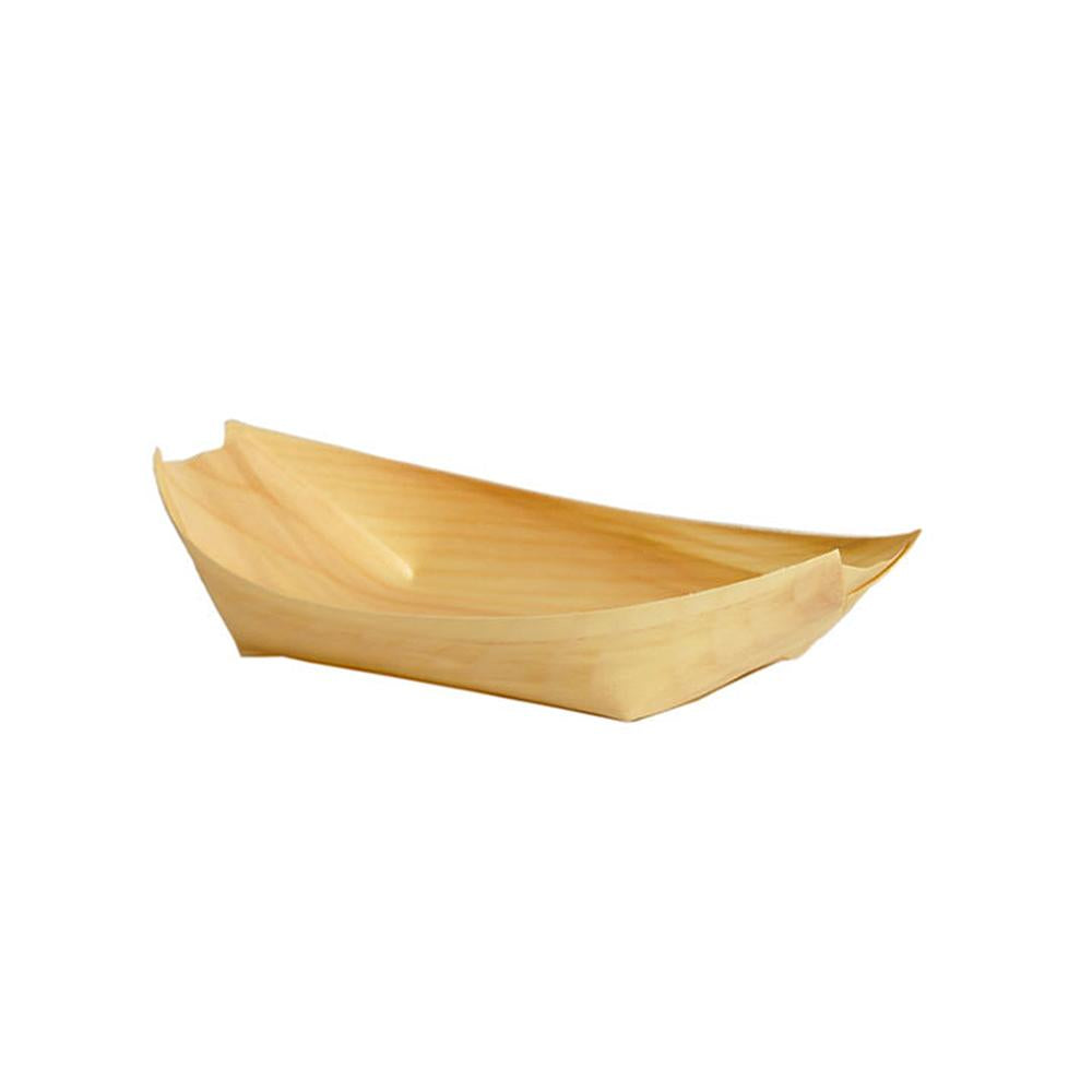 Wooden Boats 9cm 50pk - Party Savers