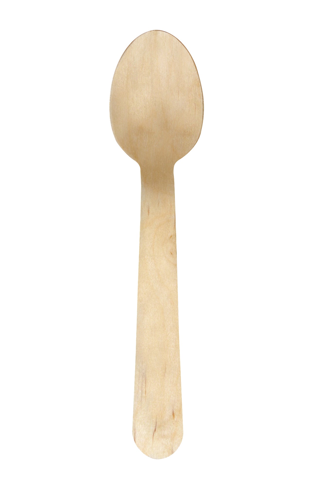 Wooden Teaspoon 110mm 25Pk - Party Savers