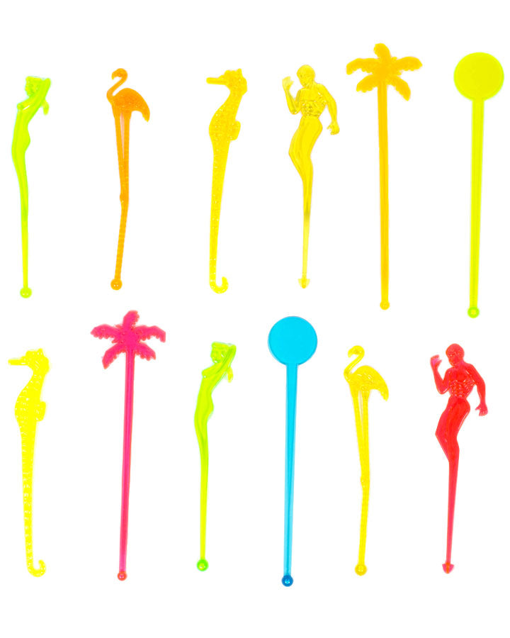 Swizzle Sticks 12pk - Party Savers