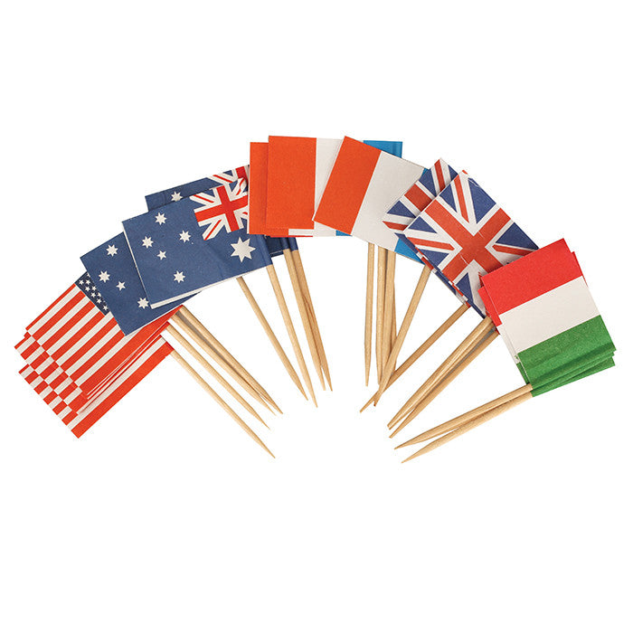 Flagpicks Mixed 500pk - Party Savers