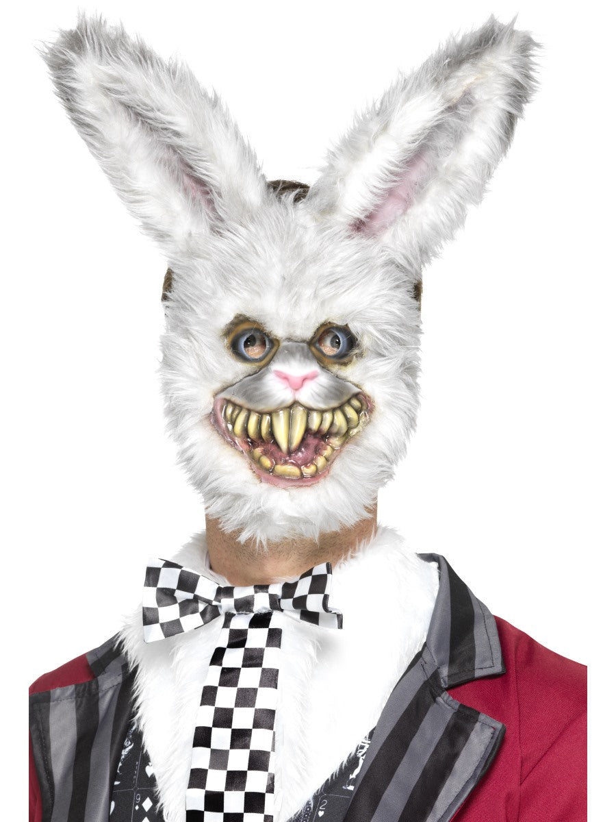 White White Rabbit Mask - Party Savers