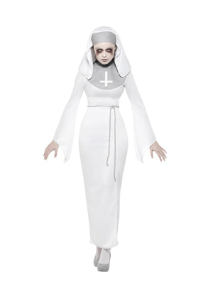Womens Costume - Haunted Asylum Nun - Party Savers
