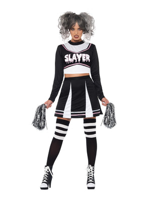 Womens Costume - Gothic Cheerleader - Party Savers