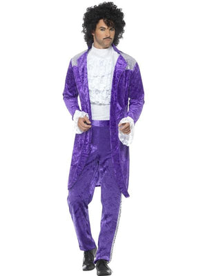 Mens Costume - 80s Pop Star Prince - Party Savers