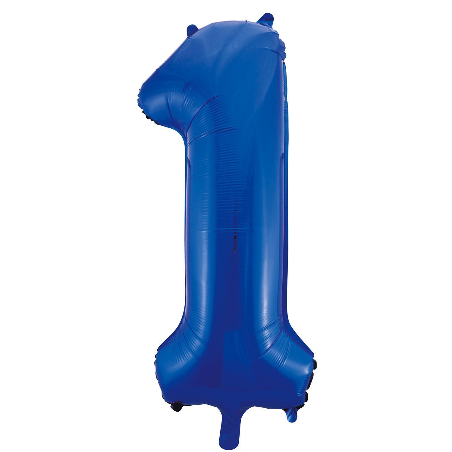 Number 1 Royal Blue Foil Balloon 86cm - Party Savers