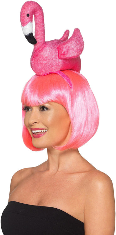 Flamingo Headband Pink - Party Savers