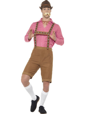 Mens Costume - Mr Bavarian Lederhosen - Party Savers