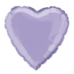 Royal Blue Heart Foil Balloon 45cm - Party Savers