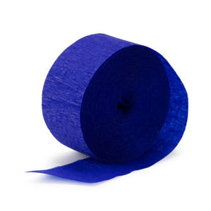 Pastel Blue Crepe Streamer 24m - Party Savers