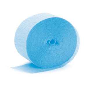Royal Blue Crepe Streamer 24m - Party Savers