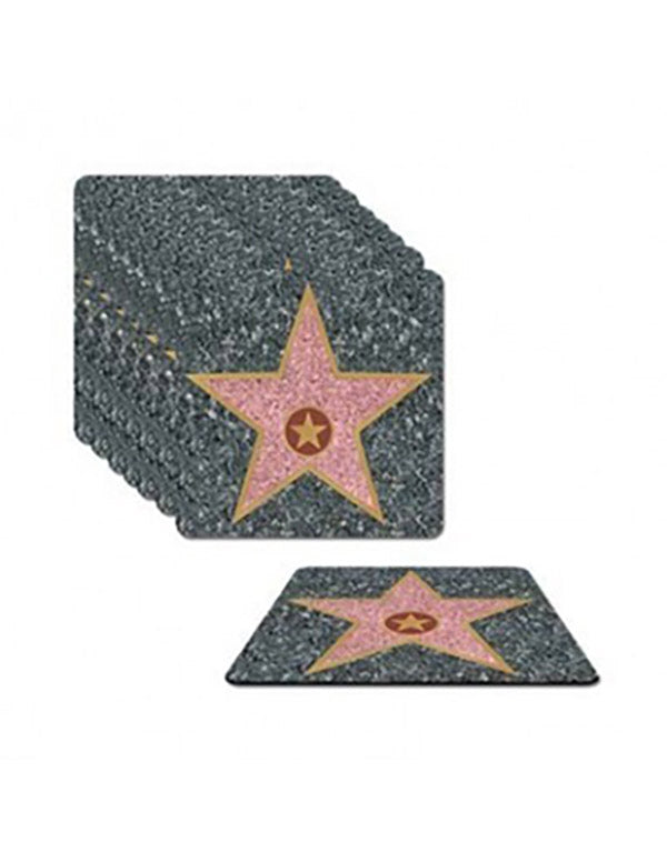 Star Coasters 3.5in. 8pk - Party Savers