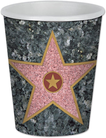 Star Beverage Cups 9Oz 8pk - Party Savers