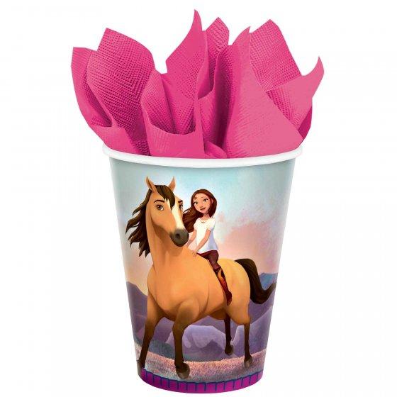 Spirit Riding Free Paper Cups 266ml 8pk