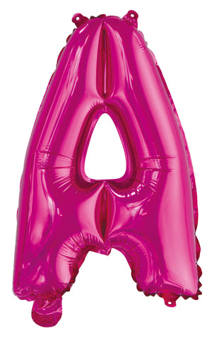 Letter C Bright Pink Foil Balloon 35cm - Party Savers