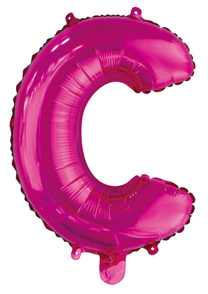 Letter A Bright Pink Foil Balloon 35cm - Party Savers