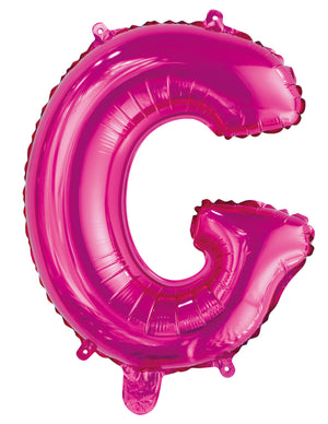 Letter A Bright Pink Foil Balloon 35cm - Party Savers