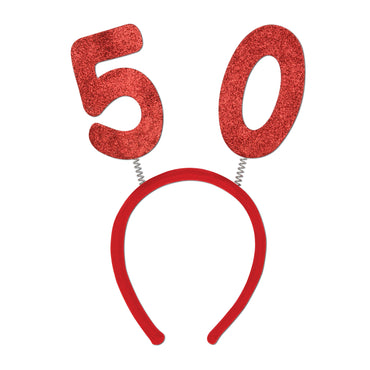 50 Glittered Boppers - Party Savers