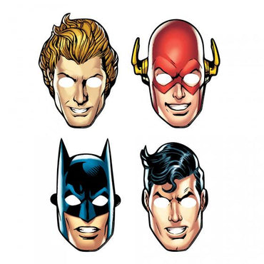 Justice Leaue Superhero Mask 8pk