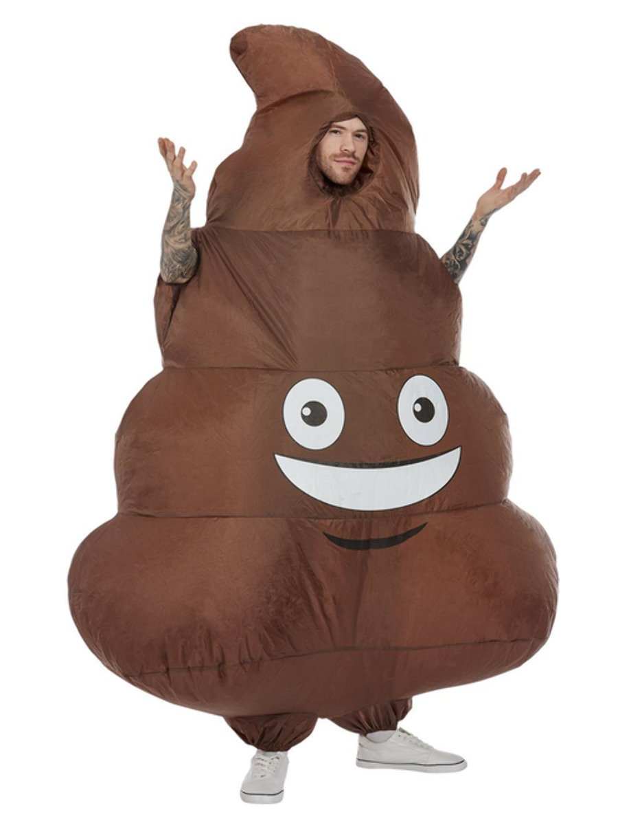 Adult's Costume - Inflatable Poop Costume