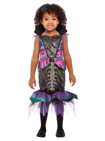 Girl's Costume - Toddler Dark Mermaid Costume