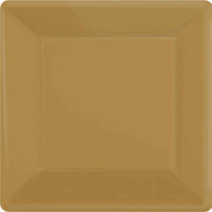 Square NPC Paper Snack Plates FSC 17cm 20pk
