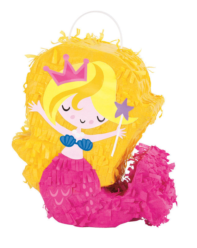 Mermaid Decoration Mini Pinata 19cm x 17cm Each