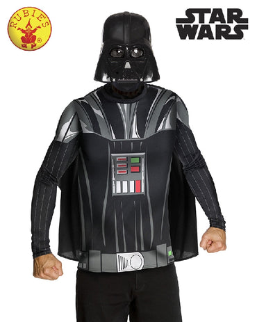 Men's Costume - Darth Vader Dress Classic Long Sleeve Tops - Party Savers