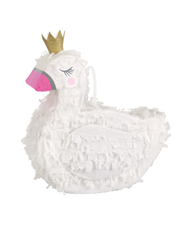 Swan Decoration Mini Pinata 20cm x 17cm Each