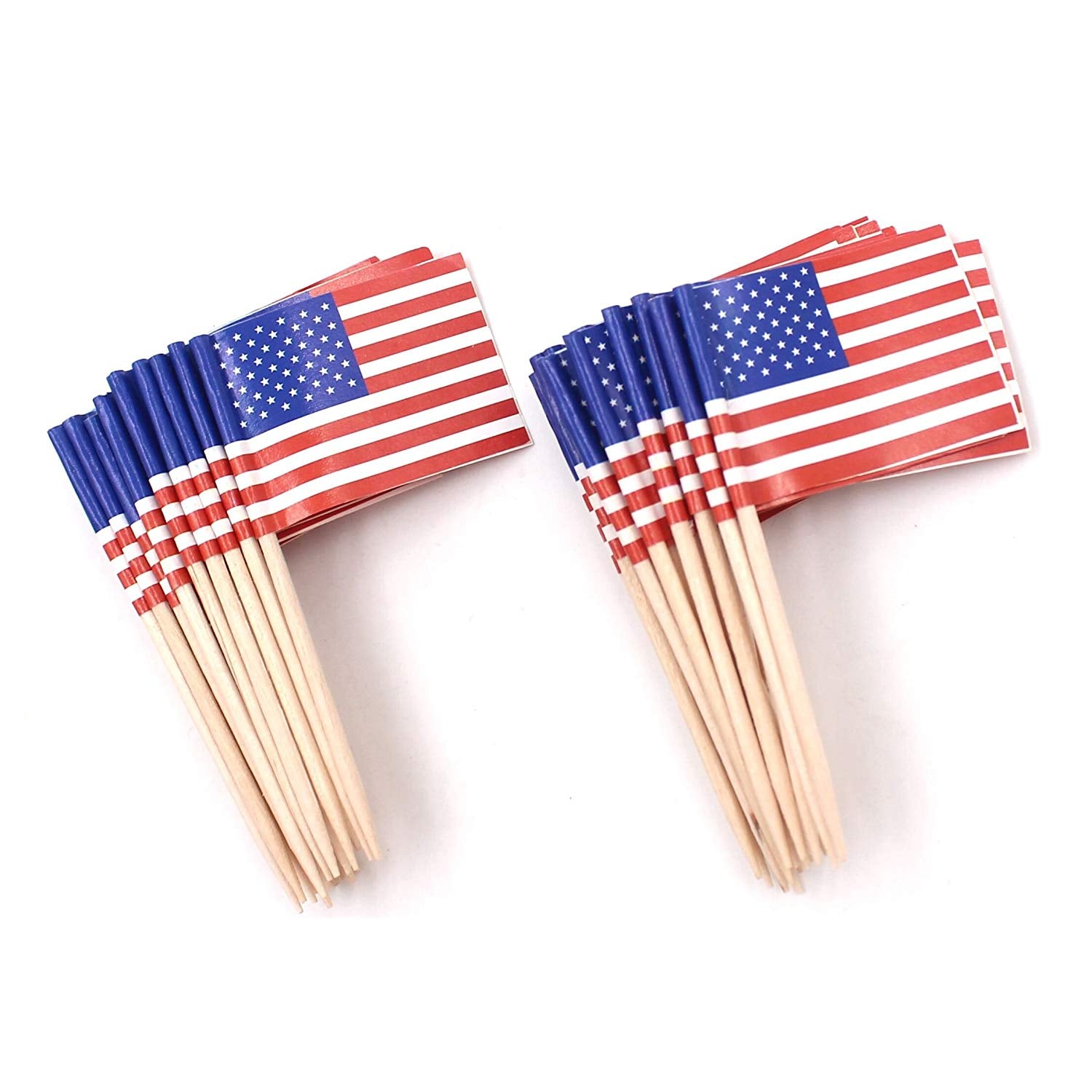 Flagpicks USA 500pk - Party Savers