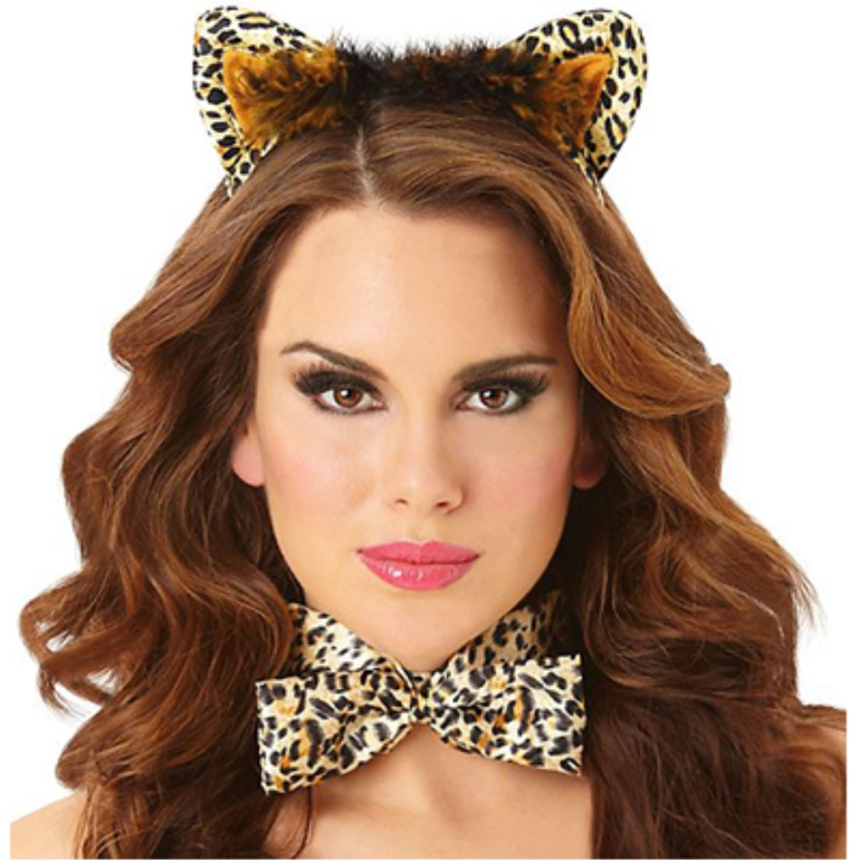 Leopard Deluxe BowTie - Party Savers